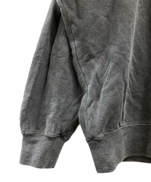 confect（コンフェクト）CONFECT (コンフェクト) 裏毛 ピグメントダイ ラグランプルオーバー グレー サイズ:4の古着・服飾アイテム