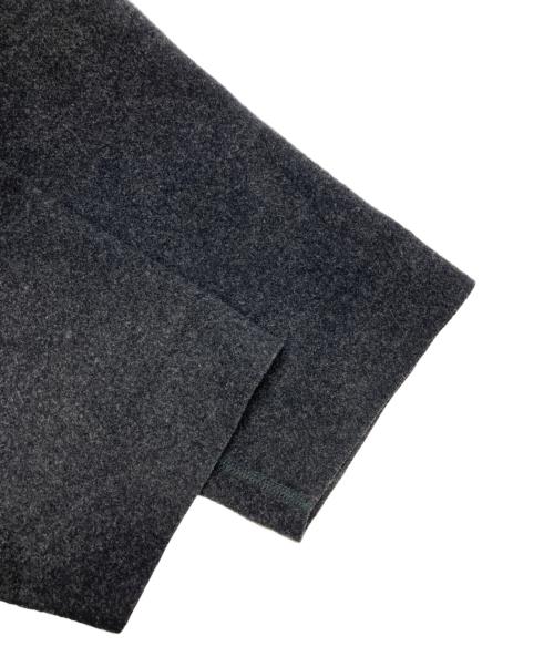 confect（コンフェクト）confect (コンフェクト) ウールカシミヤフリース フーデッドガウンウールコート ブラック サイズ:4の古着・服飾アイテム