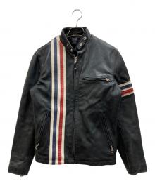 Schott（ショット）の古着「シングルレザージャケット」｜ブラック