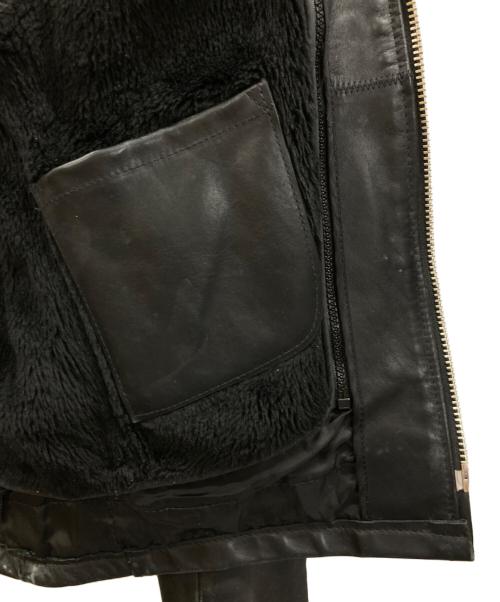 Schott（ショット）Schott (ショット) シングルレザージャケット ブラック サイズ:34の古着・服飾アイテム