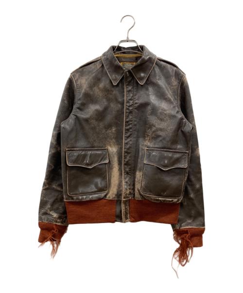BUZZ RICKSON'S（バズリクソンズ）BUZZ RICKSON'S (バズリクソンズ) Type A-2 ORDER/レザージャケット ブラウン サイズ:38の古着・服飾アイテム