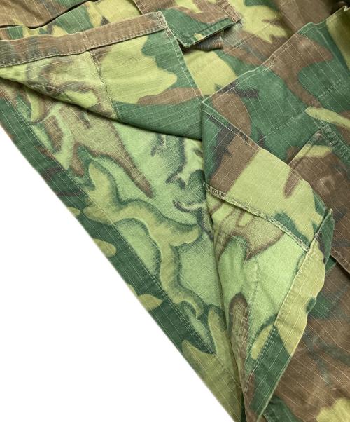 US ARMY（ユーエスアーミー）US ARMY (ユーエスアーミー) カモフラリップストップ ジャングルファティーグ ジャケット4th カーキ サイズ:XーSMALLーSHORTの古着・服飾アイテム