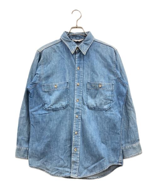 FIVE BROTHER（ファイブブラザー）FIVE BROTHER (ファイブブラザー) デニムシャツ インディゴ サイズ:Mの古着・服飾アイテム