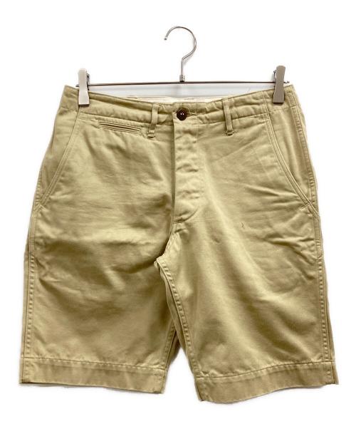 WAREHOUSE（ウエアハウス）WAREHOUSE (ウエアハウス) DUCK DIGGERハーフパンツ ベージュ サイズ:30の古着・服飾アイテム