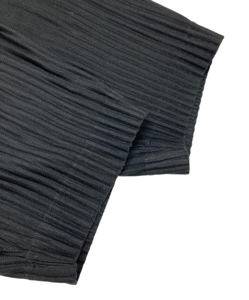 HOMME PLISSE ISSEY MIYAKE（オム プリッセ イッセイ ミヤケ）HOMME PLISSE ISSEY MIYAKE (オム プリッセ イッセイ ミヤケ) erased pleated sarouel pants ブラック サイズ:1の古着・服飾アイテム
