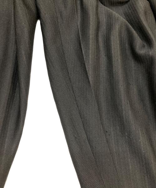 HOMME PLISSE ISSEY MIYAKE（オム プリッセ イッセイ ミヤケ）HOMME PLISSE ISSEY MIYAKE (オム プリッセ イッセイ ミヤケ) erased pleated sarouel pants ブラック サイズ:1の古着・服飾アイテム