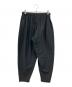 HOMME PLISSE ISSEY MIYAKE (オム プリッセ イッセイ ミヤケ) erased pleated sarouel pants ブラック サイズ:1：18000円