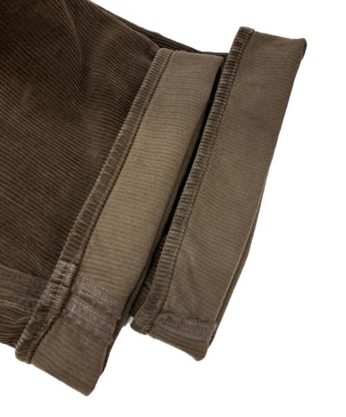 NVRFRGT（ネヴァーフォーゲット）NVRFRGT (ネヴァーフォーゲット) 3D TWISTED WIDE LEG 5P PANTS ブラウン サイズ:1の古着・服飾アイテム