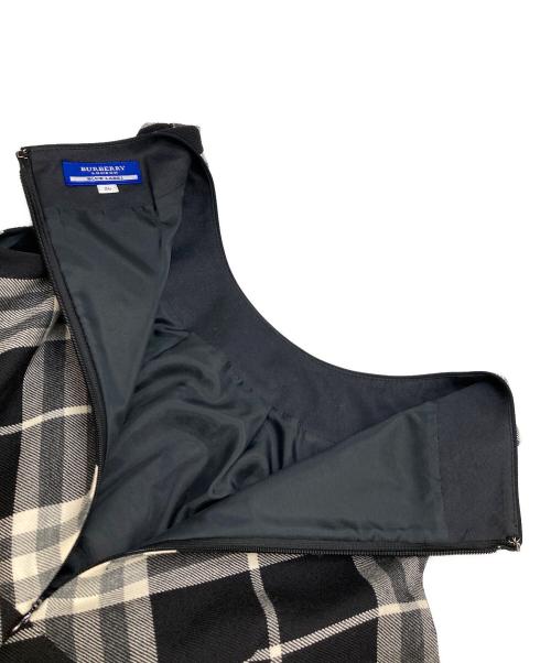 BURBERRY BLUE LABEL（バーバリー ブルー レーベル）BURBERRY BLUE LABEL (バーバリー ブルー レーベル) ノースリーブ・キャミソールワンピース ブラック サイズ:36の古着・服飾アイテム