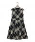 BURBERRY BLUE LABEL (バーバリー ブルー レーベル) ノースリーブ・キャミソールワンピース ブラック サイズ:36：8000円