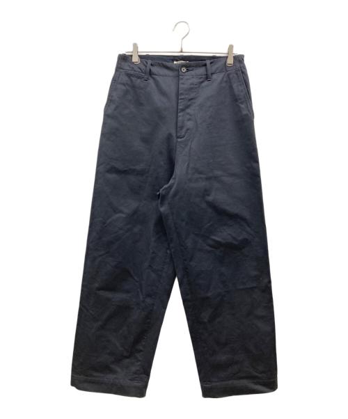 AURALEE（オーラリー）AURALEE (オーラリー) WASHED FINX CHINO WIDE PANTS ブラック サイズ:4の古着・服飾アイテム