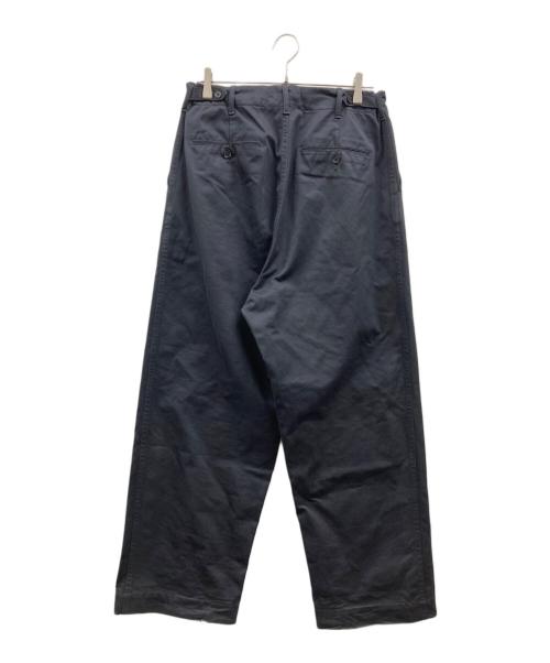 AURALEE（オーラリー）AURALEE (オーラリー) WASHED FINX CHINO WIDE PANTS ブラック サイズ:4の古着・服飾アイテム