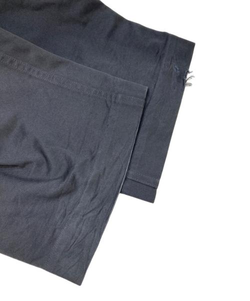 AURALEE（オーラリー）AURALEE (オーラリー) WASHED FINX CHINO WIDE PANTS ブラック サイズ:4の古着・服飾アイテム
