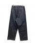 AURALEE (オーラリー) WASHED FINX CHINO WIDE PANTS ブラック サイズ:4：10000円