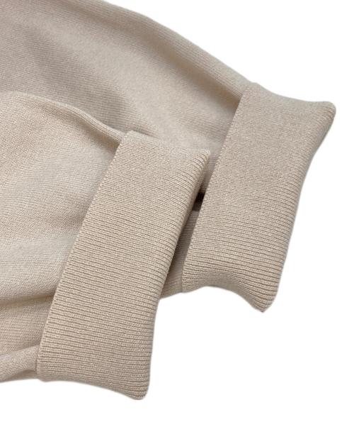 BALLSEY（ボールジィ）BALLSEY (ボールジィ) コットンポリエステル バックパールボタン2-wayプルオーバー ベージュ サイズ:Sの古着・服飾アイテム