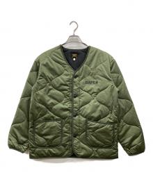 A BATHING APE（アベイシングエイプ）の古着「キルティングジャケット」｜カーキ