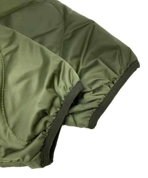 A BATHING APE（アベイシングエイプ）A BATHING APE (アベイシングエイプ) キルティングジャケット カーキ サイズ:Lの古着・服飾アイテム