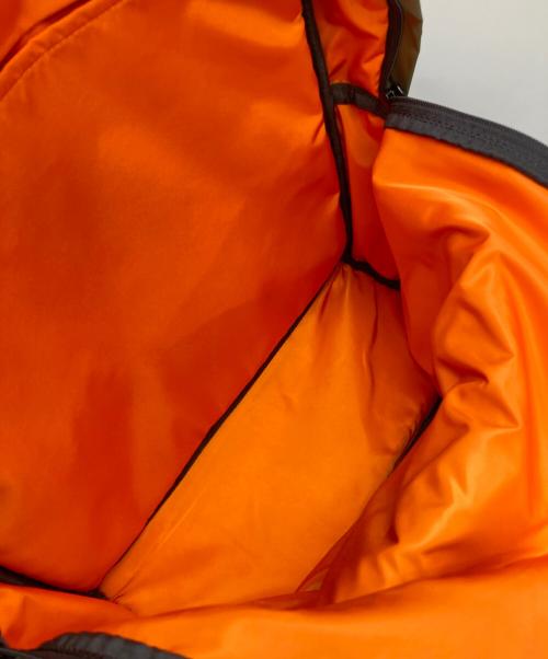 A BATHING APE（アベイシングエイプ）A BATHING APE (アベイシングエイプ) ナイロンロゴバックパック グリーンの古着・服飾アイテム