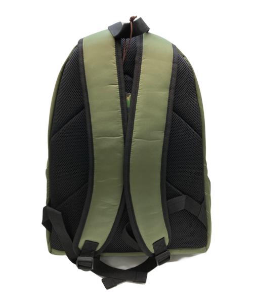 A BATHING APE（アベイシングエイプ）A BATHING APE (アベイシングエイプ) ナイロンロゴバックパック グリーンの古着・服飾アイテム