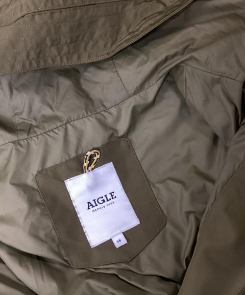AIGLE（エーグル）AIGLE (エーグル) ナイロンジャケット カーキ サイズ:36の古着・服飾アイテム