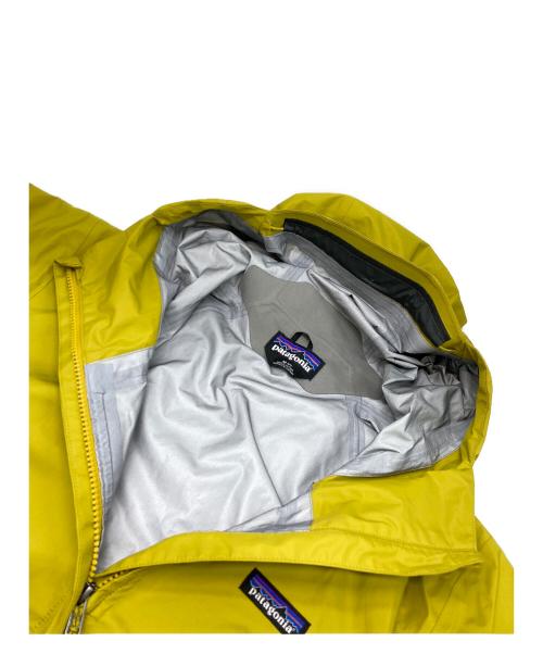 Patagonia（パタゴニア）Patagonia (パタゴニア) メンズ・トレントシェル 3L・レイン・ジャケット イエロー サイズ:Mの古着・服飾アイテム