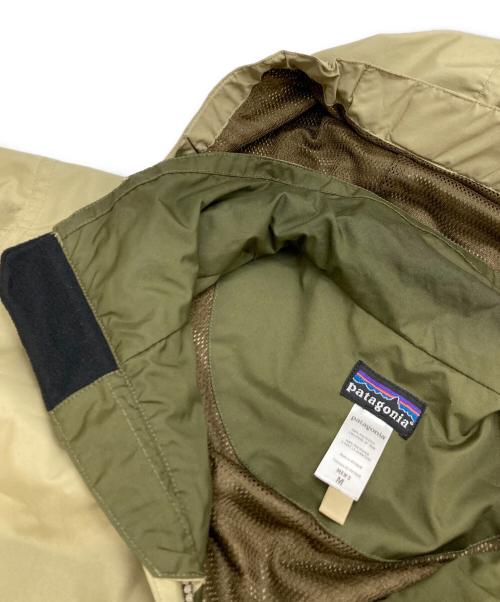 Patagonia（パタゴニア）Patagonia (パタゴニア) Eco Rain Jacket ベージュ サイズ:Mの古着・服飾アイテム