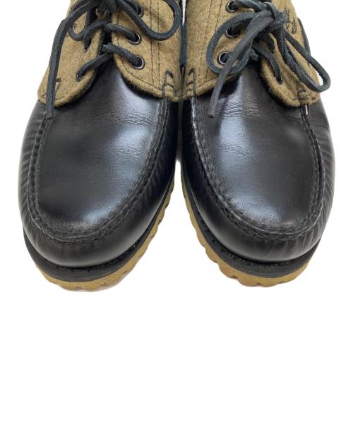 Timberland（ティンバーランド）Timberland (ティンバーランド) AUTHENTICS 3 EYE ブラック×カーキ サイズ:9.5の古着・服飾アイテム