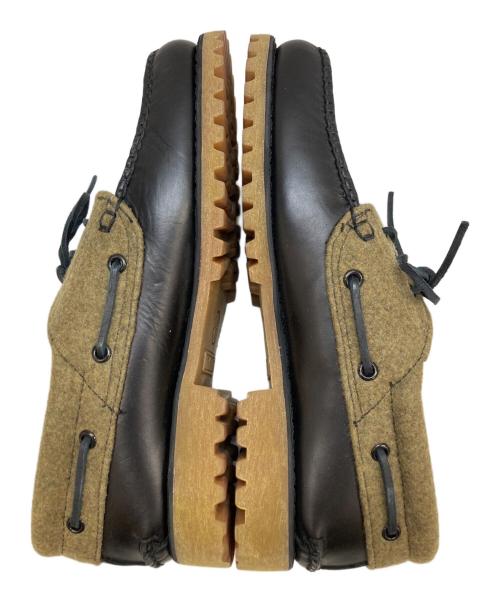 Timberland（ティンバーランド）Timberland (ティンバーランド) AUTHENTICS 3 EYE ブラック×カーキ サイズ:9.5の古着・服飾アイテム