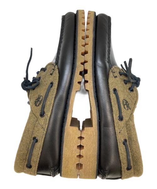 Timberland（ティンバーランド）Timberland (ティンバーランド) AUTHENTICS 3 EYE ブラック×カーキ サイズ:9.5の古着・服飾アイテム