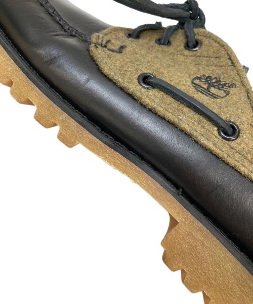 Timberland（ティンバーランド）Timberland (ティンバーランド) AUTHENTICS 3 EYE ブラック×カーキ サイズ:9.5の古着・服飾アイテム