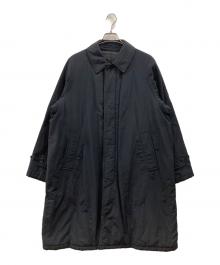 STEVEN ALAN（スティーブンアラン）の古着「NYLON PADDED BAL COLLAR COAT」｜ネイビー