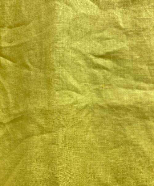 house of lotus（ハウスオブロータス）HOUSE OF LOTUS (ハウスオブロータス) リネン袖フリルワンピース イエロー サイズ:Mの古着・服飾アイテム