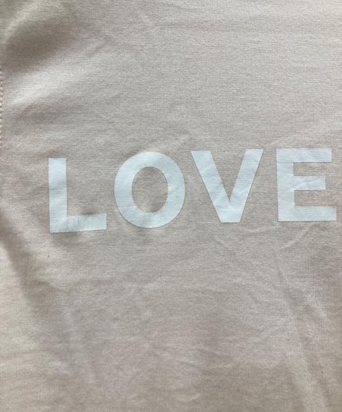 BURBERRY（バーバリー）BURBERRY (バーバリー) MONTAGE OVERSIZED TEE ピンク サイズ:XXSの古着・服飾アイテム