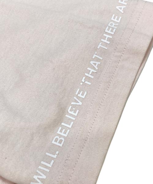 BURBERRY（バーバリー）BURBERRY (バーバリー) MONTAGE OVERSIZED TEE ピンク サイズ:XXSの古着・服飾アイテム