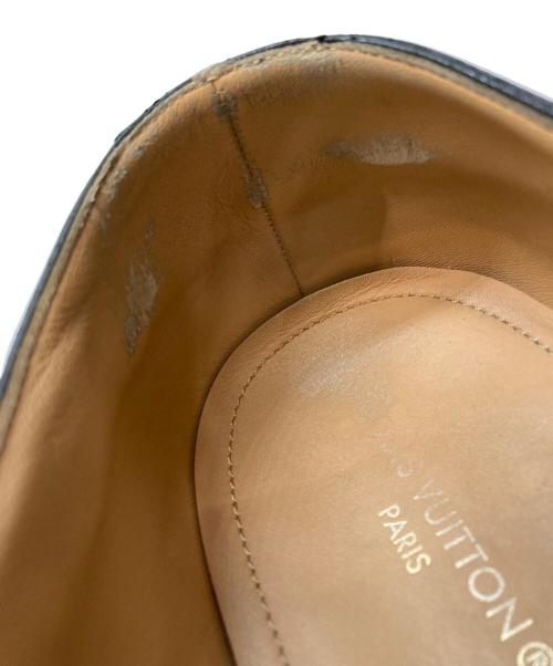 LOUIS VUITTON（ルイ ヴィトン）LOUIS VUITTON (ルイ ヴィトン) レザー ビジネスシューズ ブラック サイズ:10の古着・服飾アイテム