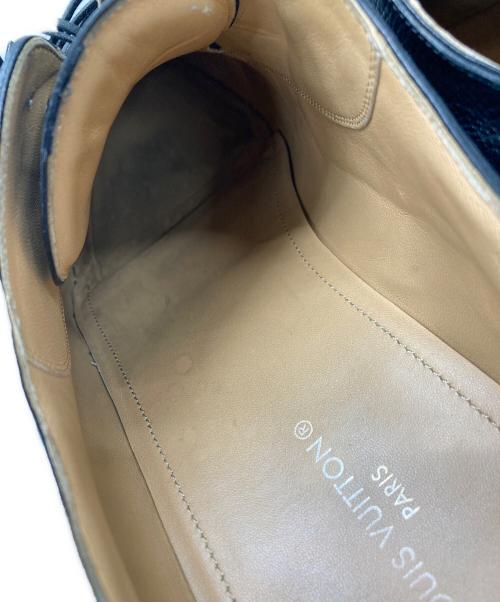LOUIS VUITTON（ルイ ヴィトン）LOUIS VUITTON (ルイ ヴィトン) レザー ビジネスシューズ ブラック サイズ:10の古着・服飾アイテム