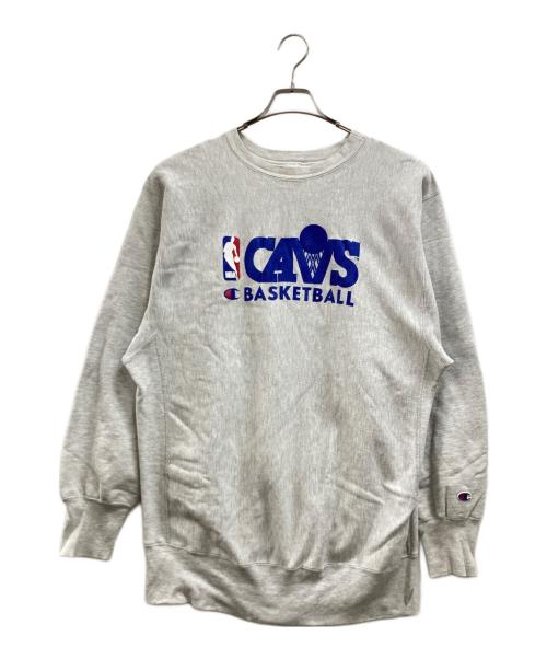 Champion REVERSE WEAVE（チャンピオン リバース ウィーブ）Champion REVERSE WEAVE (チャンピオン リバース ウィーブ) 90s刺繍タグリバースウィーブスウェット グレー サイズ:XXLの古着・服飾アイテム