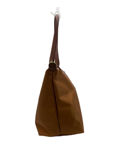 LONGCHAMP（ロンシャン）LONGCHAMP (ロンシャン) プリアージュトートバッグ ブラウンの古着・服飾アイテム
