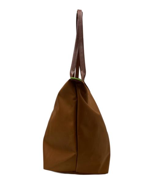 LONGCHAMP（ロンシャン）LONGCHAMP (ロンシャン) プリアージュトートバッグ ブラウンの古着・服飾アイテム