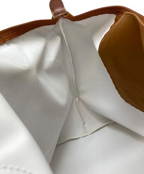 LONGCHAMP（ロンシャン）LONGCHAMP (ロンシャン) プリアージュトートバッグ ブラウンの古着・服飾アイテム