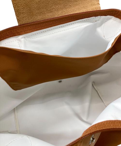 LONGCHAMP（ロンシャン）LONGCHAMP (ロンシャン) プリアージュトートバッグ ブラウンの古着・服飾アイテム