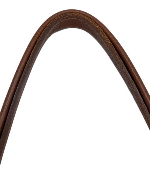 LONGCHAMP（ロンシャン）LONGCHAMP (ロンシャン) プリアージュトートバッグ ブラウンの古着・服飾アイテム