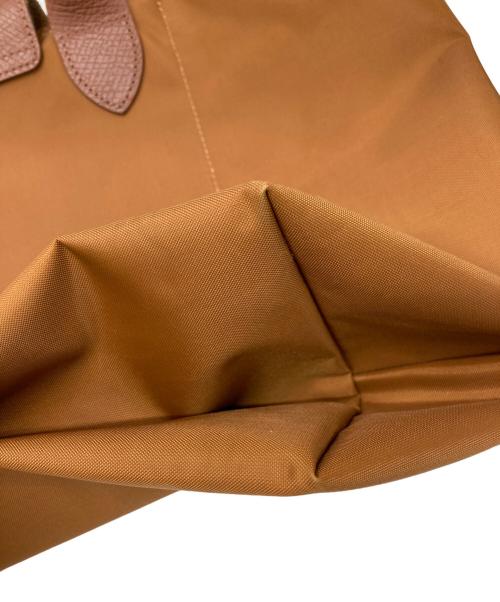 LONGCHAMP（ロンシャン）LONGCHAMP (ロンシャン) プリアージュトートバッグ ブラウンの古着・服飾アイテム
