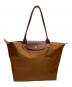 LONGCHAMP（ロンシャン）の古着「プリアージュトートバッグ」｜ブラウン
