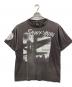 SAINT MICHAEL（セントマイケル）の古着「SAINT YOUTH ヴィンテージ加工Tシャツ」｜グレー