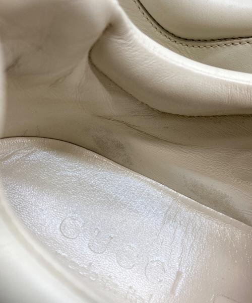 GUCCI（グッチ）GUCCI (グッチ) DISNEY (ディズニー) Rhyton Mickey Mouse Sneaker アイボリー サイズ:9の古着・服飾アイテム