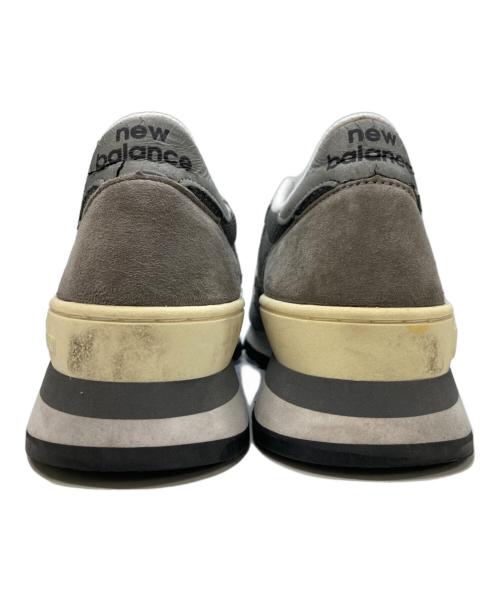 NEW BALANCE（ニューバランス）NEW BALANCE (ニューバランス) ローカットスニーカー グレー サイズ:27cmの古着・服飾アイテム