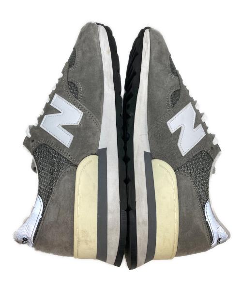 NEW BALANCE（ニューバランス）NEW BALANCE (ニューバランス) ローカットスニーカー グレー サイズ:27cmの古着・服飾アイテム
