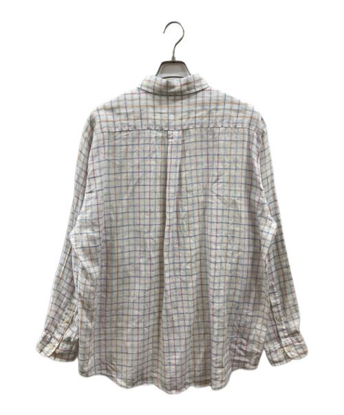 BROOKS BROTHERS（ブルックスブラザーズ）BROOKS BROTHERS (ブルックスブラザーズ) リネンボタンダウンシャツ ホワイト サイズ:XLの古着・服飾アイテム