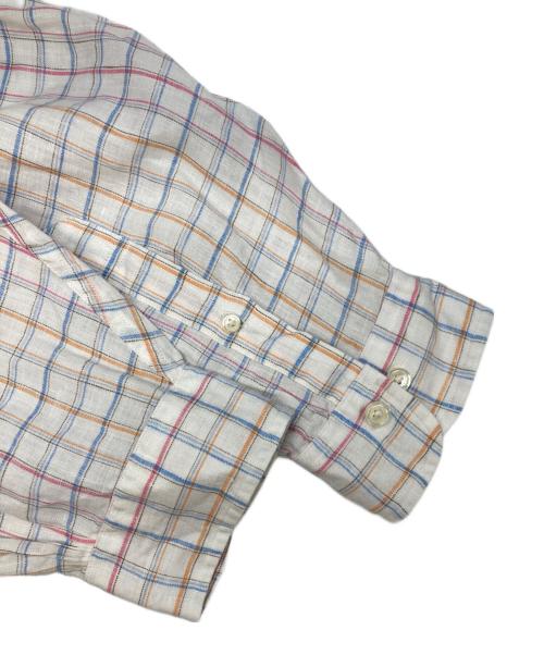 BROOKS BROTHERS（ブルックスブラザーズ）BROOKS BROTHERS (ブルックスブラザーズ) リネンボタンダウンシャツ ホワイト サイズ:XLの古着・服飾アイテム